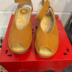 Fly London low heels.